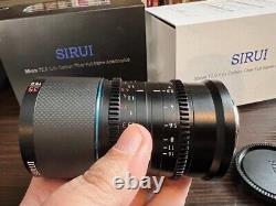 SIRUI Saturn 35mm Full-frame Carbon Fiber Anamorphic Lens / Neutral flare Sony E