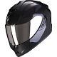 Scorpion Motorcycle Helmet EXO-1400 Evo Carbon Air Solid Integral Sun Visor