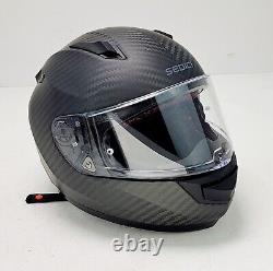 Sedici Sistema II 2 Primo Carbon Fiber Matte XL X-Large Full Face Helmet