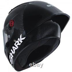 Shark Race R Pro GP Motorcycle Motorbike Helmet FIM Black Carbon