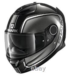 Shark Spartan Carbon Priona DAS Motorcycle Motorbike Helmet