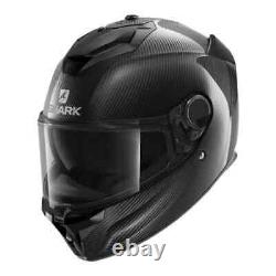 Shark Spartan GT Carbon Full Face Motorcycle Helmet Carbon Anthracite Small