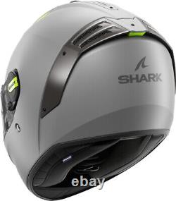 Shark Spartan RS Motorcycle Helmet Grey Fluo Large