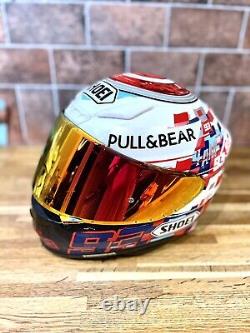 Shoei NXR Marquez Power Up Replica Helmet Great Condition Small