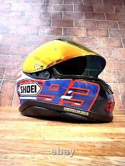 Shoei NXR Marquez Power Up Replica Helmet Great Condition Small