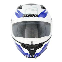 Stealth Motorcycle Crash Helmet Hd117 Full Carbon Fibre Motorbike Helmet LID