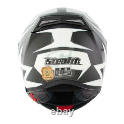 Stealth Motorcycle Crash Helmet Hd117 Full Carbon Fibre Motorbike Helmet LID