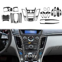 Stylish Carbon Fiber Full Interior Decorative Trim for CTS 2008 2013