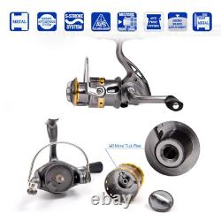 Telescopic Fishing Rod Reel Combo Full Kit Carbon Fiber Rod Pole Spinning Reel