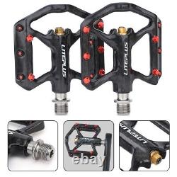 Ultralight Full Carbon Fiber Road Bike Pedals for Enhanced Riding Experience
