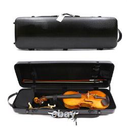 Violin Case full size 4/4 Carbon Fiber hard violin case Comfortable Backstraps