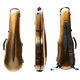 Violin Case full size Mixed Carbon fiber hard shell Streamlined shape Backstraps