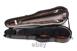 Violin Case full size Mixed Carbon fiber hard shell Streamlined shape Backstraps