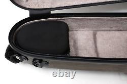 Violin Case full size Mixed Carbon fiber hard shell Streamlined shape Backstraps