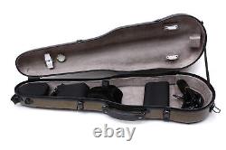 Violin Case full size Mixed Carbon fiber hard shell Streamlined shape Backstraps