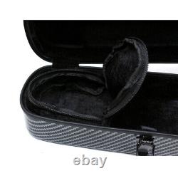 Violin case 4/4 Full Size Carbon Fiber Hard box with Back Straps Nice handle