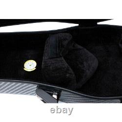 Violin case 4/4 Full Size Carbon Fiber Hard box with Back Straps Nice handle