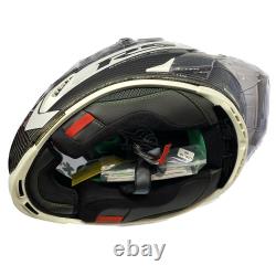 X-Lite X-803 Ultra Carbon RS Hot Lap Racing Motorcycle Helmet Spoiler Free Visor