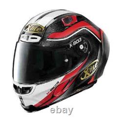 X-Lite X803 RS 50th Anniversary 62Carbon with Spoiler Motorbike Helmet + VISOR