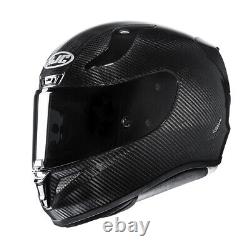 XL 62 Hjc Rpha11 Full Carbon Motorcycle Road Race Crash Helmet Free Black Visor