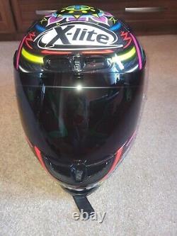 Xlite X-lite X803 Rs Carbon Chaz Davies Replica Motorcycle Motorbike Helmet Xs