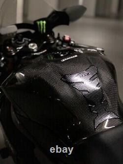 YAMAHA YZF-R1 R1M 2015-2024 Carbon Fiber Full Tank Cover Protector 100% Carbon