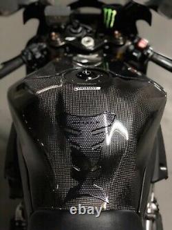 YAMAHA YZF-R1 R1M 2015-2024 Carbon Fiber Full Tank Cover Protector 100% Carbon